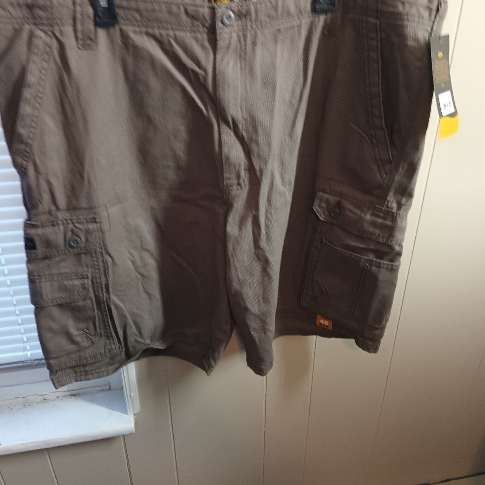 Men's Grey Cargo Shorts